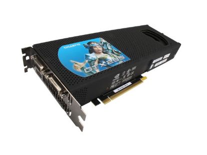 Picture of GIGABYTE 600-10658-0050-301 GeForce GTX 295 1792MB 896 (448 x 2)-bit GDDR3 PCI Express 2.0 x16 HDCP Ready SLI Support Video Card