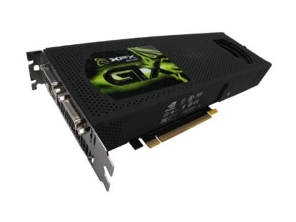 Picture of XFX GX-295N-HHFF GeForce GTX 295 1792MB 896 (448 x 2)-bit GDDR3 PCI Express 2.0 x16 HDCP Ready SLI Support Video Card
