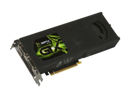 Picture of XFX GX295NHHF GeForce GTX 295 1792MB 896 (448 x 2)-bit GDDR3 PCI Express 2.0 x16 HDCP Ready SLI Support Video Card