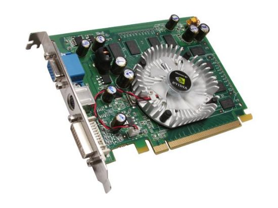 Picture of ZOTAC ZT-76SE250-HSL GeForce 7600GS 256MB 128-bit GDDR2 PCI Express x16 SLI Support Video Card