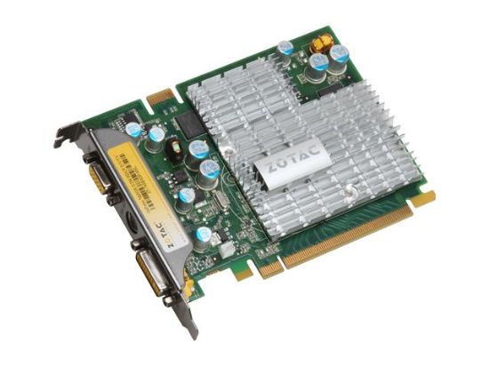 Picture of ZOTAC ZT-76SEH2P-HSL GeForce 7600GS 512MB 128-bit GDDR2 PCI Express x16 HDCP Ready SLI Support Video Card