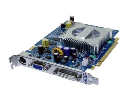 Picture of PNY G77600SN1E25T+0S6ACA GeForce 7600GS 256MB 128-bit GDDR2 PCI Express x16 SLI Support Video Card