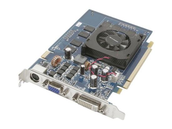 Picture of ECS N7600GS 512DZ GeForce 7600GS 512MB 128-bit GDDR2 PCI Express x16 SLI Support Video Card