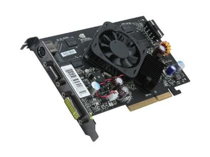 Picture of XFX PV-T73K-YAL GeForce 7600GS 512MB 128-bit DDR2 AGP 8X HDCP Ready Video Card