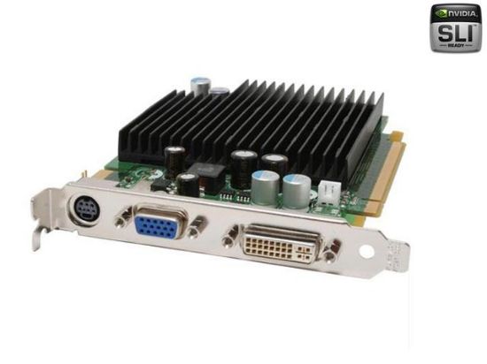 Picture of EVGA 256-P2-N549-TR GeForce 7600GS 256MB 128-bit GDDR2 PCI Express x16 SLI Support Video Card