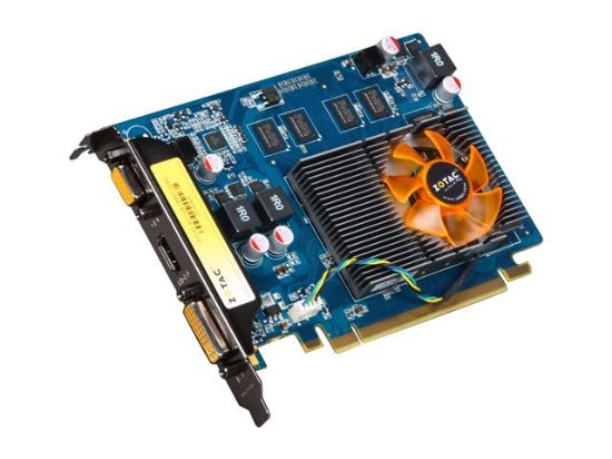 Picture of ZOTAC ZT-20303-10L Synergy Edition GeForce 210 1GB 128-bit DDR2 PCI Express 2.0 x16 HDCP Ready Video Card