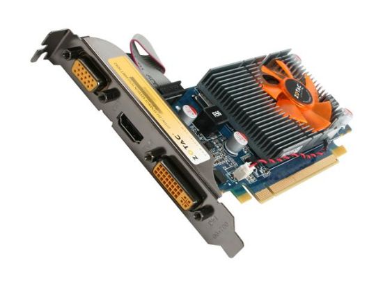 Picture of ZOTAC ZT-20302-10L GeForce 210 512MB TC1G 64-bit DDR2 PCI Express 2.0 x16 HDCP Ready Low Profile Ready Video Card