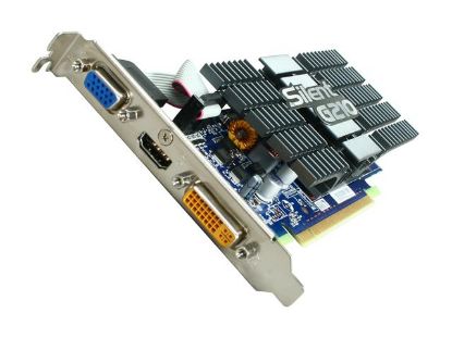 Picture of ECS NSG210C 512QR H Silent Series GeForce 210 512MB 64-bit DDR3 PCI Express 2.0 x16 HDCP Ready Low Profile Ready Video Card