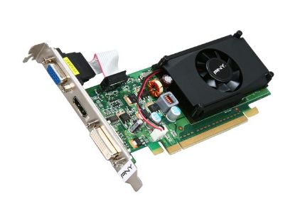 Picture of PNY VCGG2105XEB-S GeForce 210 512MB 64-bit DDR2 PCI Express 2.0 x16 HDCP Ready Video Card