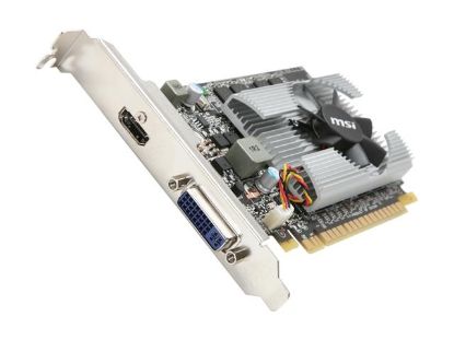 Picture of MSI N210-MD1G GeForce 210 1GB 128-bit GDDR2 PCI Express 2.0 x16 HDCP Ready Video Card