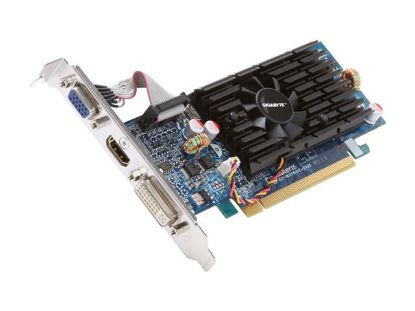 Picture of GIGABYTE GV N210OC 512I GeForce 210 512MB 64-bit GDDR2 PCI Express 2.0 x16 HDCP Ready Video Card