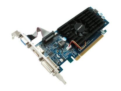 Picture of GIGABYTE GV N210D3 512I GeForce 210 512MB 64-bit DDR3 PCI Express 2.0 x16 HDCP Ready Low Profile Ready Video Card