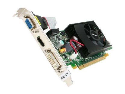 Picture of PNY RVCGGT2201XXB GeForce GT 220 1GB 128-bit DDR2 PCI Express 2.0 x16 HDCP Ready Video Card