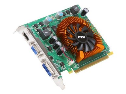 Picture of MSI VN220GT MD512 GeForce GT 220 512MB 128-bit DDR2 PCI Express 2.0 x16 HDCP Ready Video Card