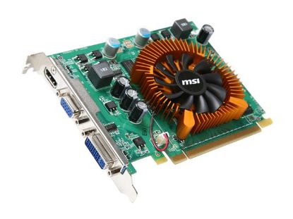 Picture of MSI VN220GT MD1G GeForce GT 220 1GB 128-bit DDR2 PCI Express 2.0 x16 HDCP Ready Video Card