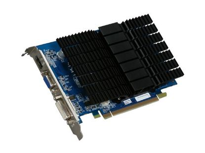 Picture of ECS NSGT220 1GQS H Silent Series GeForce GT 220 1GB 128-bit DDR2 PCI Express 2.0 x16 HDCP Ready Video Card