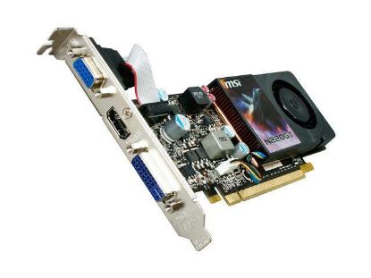 Picture of MSI N220GT MD1GL D3 GeForce GT 220 1GB 128-bit DDR3 PCI Express 2.0 x16 HDCP Ready Low Profile Ready Video Card