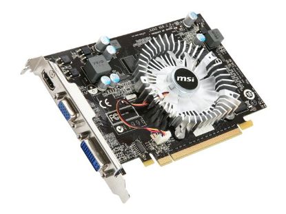 Picture of MSI N220GT MD512 GeForce GT 220 512MB 128-bit GDDR2 PCI Express 2.0 x16 HDCP Ready SLI Support Video Card