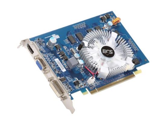 Picture of ECS NGT220 1GQS F GeForce GT 220 1GB 128-bit DDR2 PCI Express 2.0 x16 HDCP Ready Video Card