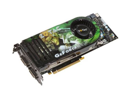 Picture of ZOTAC ZT88XE760FSP GeForce 8800 GTX 768MB 384-bit GDDR3 PCI Express x16 HDCP Ready SLI Support Video Card