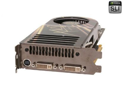 Picture of PNY VCG8800XXPB GeForce 8800GTX 768MB 384-bit GDDR3 PCI Express x16 HDCP Ready SLI Supported Video Card