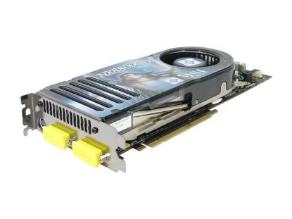 Picture of MSI NX8800GTX T2D768E HD OC GeForce 8800 GTX 768MB 384-bit GDDR3 PCI Express x16 HDCP Ready SLI Support Video Card - OEM