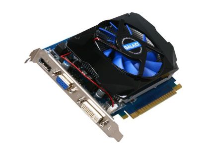 Picture of GALAXY 44GGS8HX3BXZ GeForce GT 440 (Fermi) 512MB 128-bit DDR5 PCI Express 2.1 x16 HDCP Ready Video Card