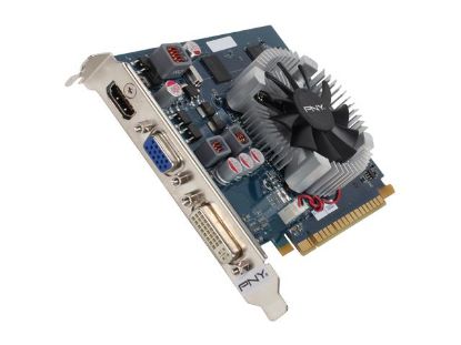 Picture of PNY RVCGGT4401XXB GeForce GT 440 (Fermi) 1GB GDDR5 PCI Express 2.0 x16 HDCP Ready Video Card