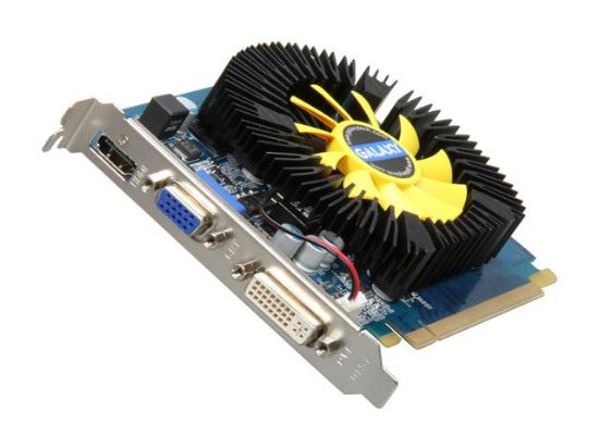 Picture of GALAXY 44GGS8HX3VXZ GeForce GT 440 (Fermi) 1GB 128-bit DDR3 PCI Express 2.0 x16 HDCP Ready Video Card