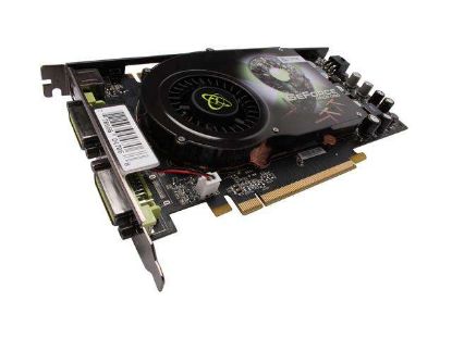 Picture of XFX PV T96O ZDFU GeForce 9600 GSO 1GB 128-bit GDDR2 PCI Express 2.0 x16 HDCP Ready SLI Support Video Card