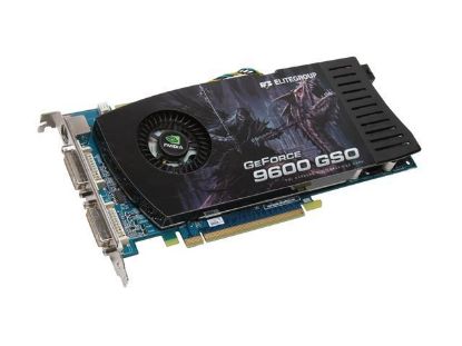 Picture of ECS N9600GSO 384MX F GeForce 9600 GSO 384MB 192-bit GDDR3 PCI Express 2.0 x16 HDCP Ready SLI Support Video Card