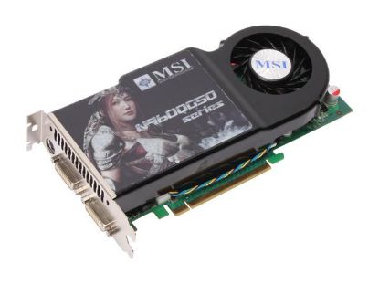 Picture of MSI N9600GSO T2D768 OC GeForce 9600 GSO 768MB 192-bit GDDR3 PCI Express 2.0 x16 HDCP Ready SLI Support Video Card