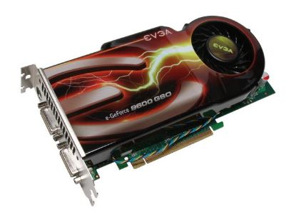 Picture of EVGA 768-P3-N968-TX GeForce 9600 GSO 768MB 192-bit GDDR3 PCI Express 2.0 x16 HDCP Ready SLI Support Video Card