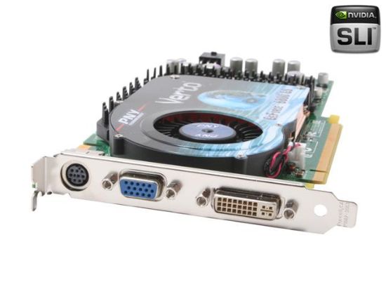 Picture of PNY VCG6800SXPB GeForce 6800GS 256MB 256-bit GDDR3 PCI Express x16 SLI Support Video Card