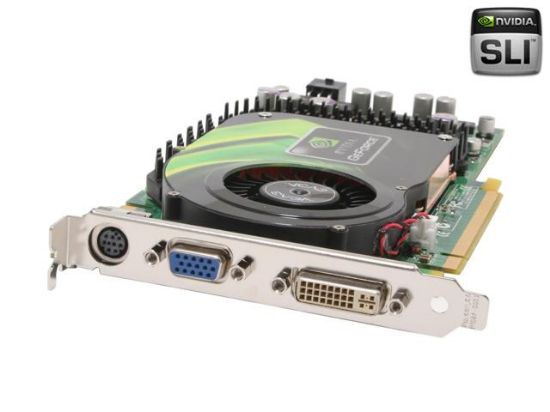 Picture of EVGA 256-P2-N386-AX GeForce 6800GS 256MB 256-bit GDDR3 PCI Express x16 SLI Support Video Card