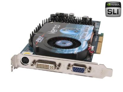 Picture of PNY VCG6800SAWB GeForce 6800GS 256MB 256-bit GDDR3 AGP 4X/8X Video Card