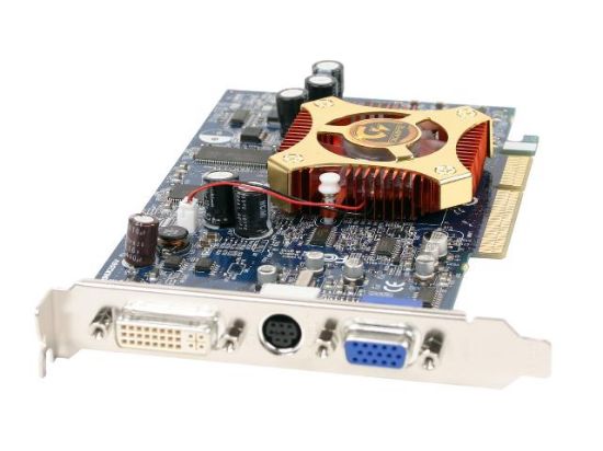 Picture of GIGABYTE GVR96X256V Radeon 9600XT 256MB 128-bit DDR AGP 4X/8X Video Card