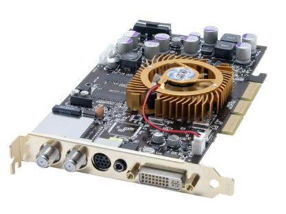 Picture of PNY VCGFX57AWB GeForce FX 5700 128MB DDR AGP 4X/8X Video Card