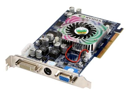 Picture of APOLLO FX5700 128 GeForce FX 5700 128MB 128-bit DDR AGP 4X/8X Video Card