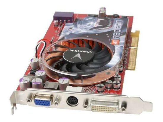 Picture of VISIONTEK VTKX800P256AGP Radeon X800PRO 256MB 256-bit GDDR3 AGP 4X/8X Video Card