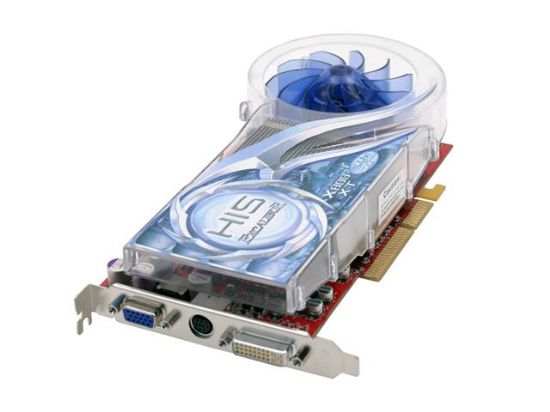 Picture of HIS ICE80XN-4I-ZAM Radeon X800XT 256MB 256-bit GDDR3 AGP 4X/8X Video Card