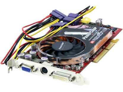 Picture of POWERCOLOR R42 TVD3 Radeon X800XT 256MB 256-bit GDDR3 AGP 4X/8X Video Card