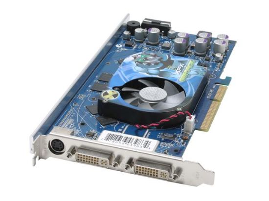 Picture of XFX PVT40KNDD3 GeForce 6800 128MB 256-bit DDR AGP 4X/8X Video Card