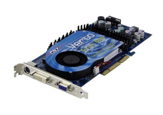 Picture of PNY VCG6800APB GeForce 6800 128MB 256-bit DDR AGP 4X/8X Video Card