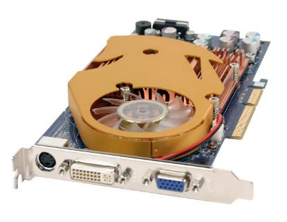 Picture of APOLLO GEFORCE 6800 128MB 256BIT GeForce 6800 128MB 256-bit DDR AGP 4X/8X Video Card