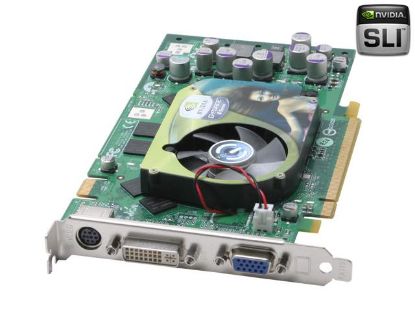 Picture of EVGA 256-P2-N383-TX GeForce 6800 256MB 256-bit DDR PCI Express x16 SLI Support Video Card - OEM