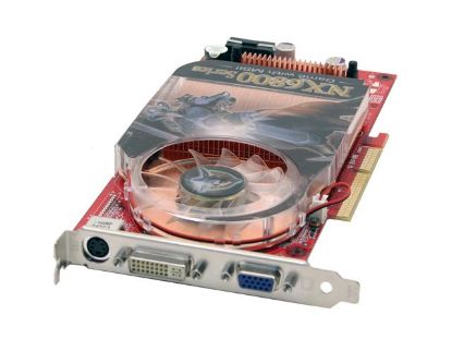 Picture of MSI NX6800GT TD256 GeForce 6800GT 256MB 256-bit GDDR3 AGP Pro 4X/8X Video Card