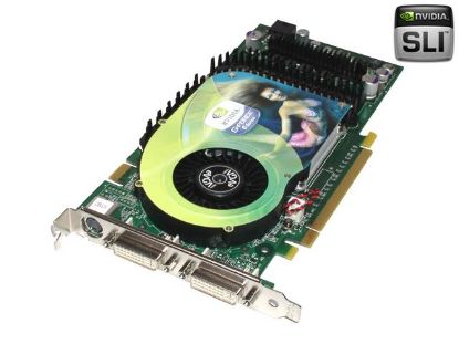 Picture of EVGA 256-P2-N376-TX GeForce 6800GT 256MB 256-bit GDDR3 PCI Express x16 SLI Support Video Card