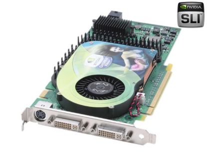 Picture of EVGA 512P2N435TR GeForce 6800GT 512MB 256-bit GDDR3 PCI Express x16 SLI Support Video Card