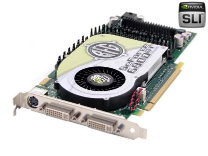 Picture of BFG BFGR68256GTOCX GeForce 6800GT 256MB 256-bit GDDR3 PCI Express x16 SLI Support Video Card